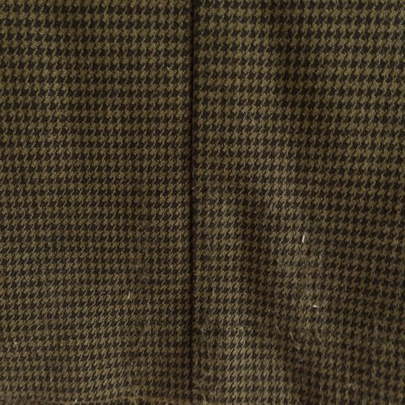 Twik Women's Olive Green Houndstooth Mini Skirt Size XS - Picture 10 of 10